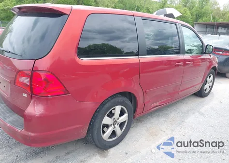 2010 Volkswagen Routan Se из США, поврежденный, VIN 2V4RW3D14AR186648